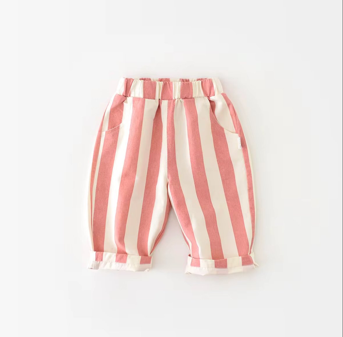 Unisex striped pant