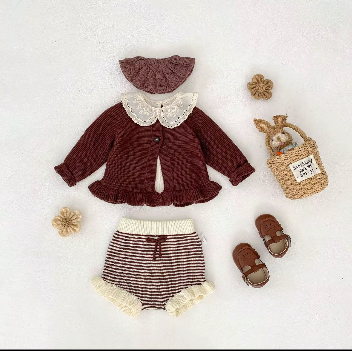 Knitted spring/autumn short