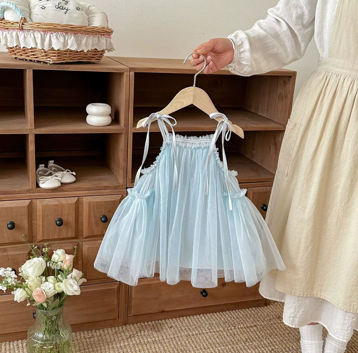 Princess style mesh dress