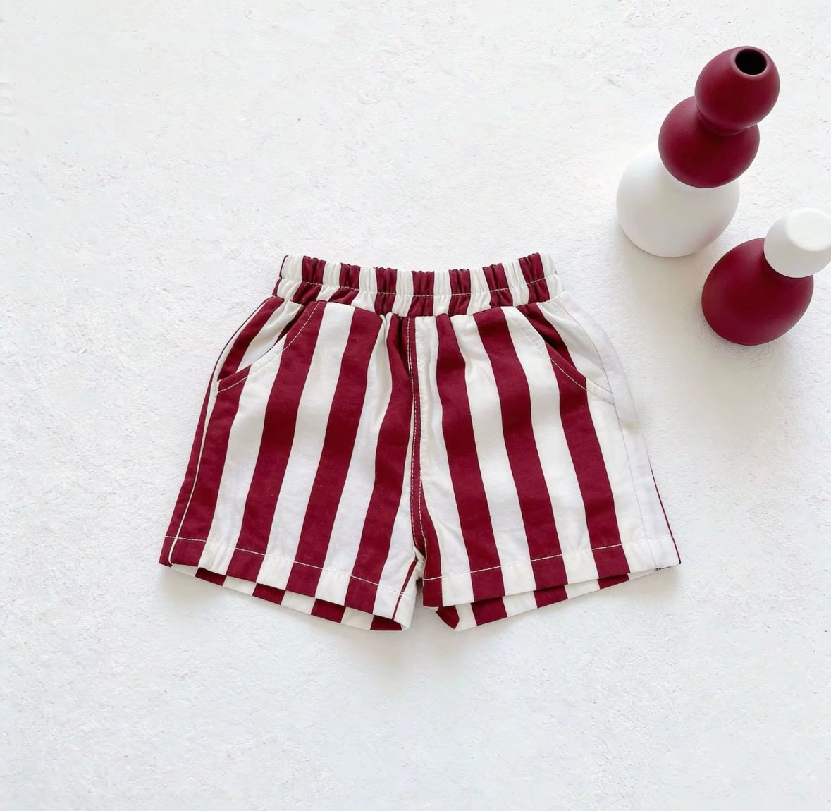 Summer striped short pant