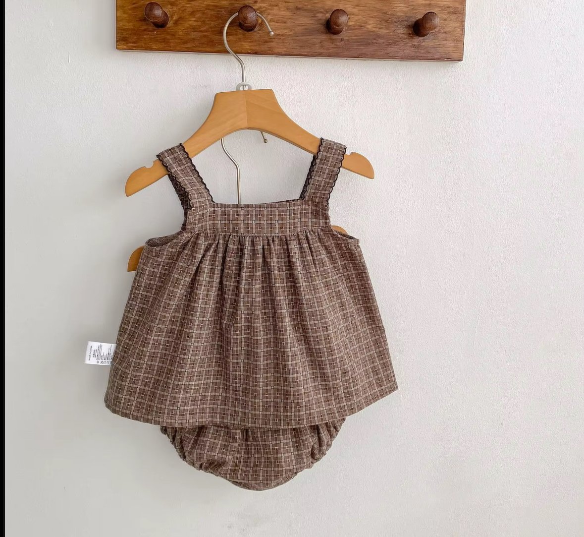 Babygirl plaid set