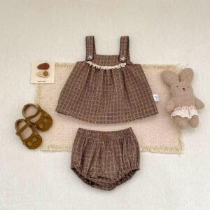 Babygirl plaid set