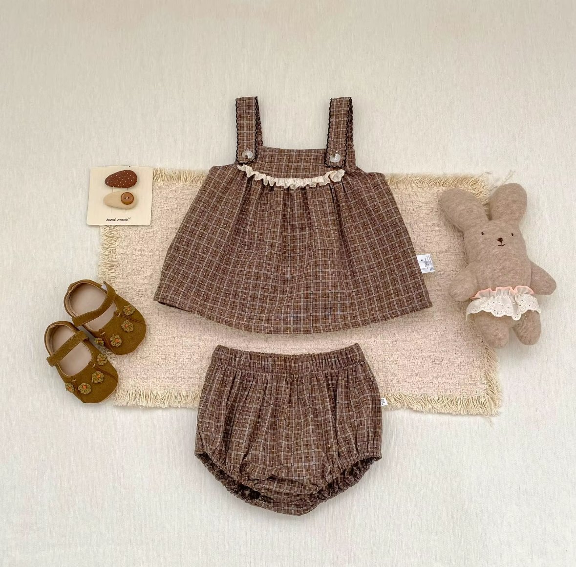Babygirl plaid set