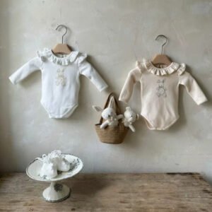 Cartoon print baby romper