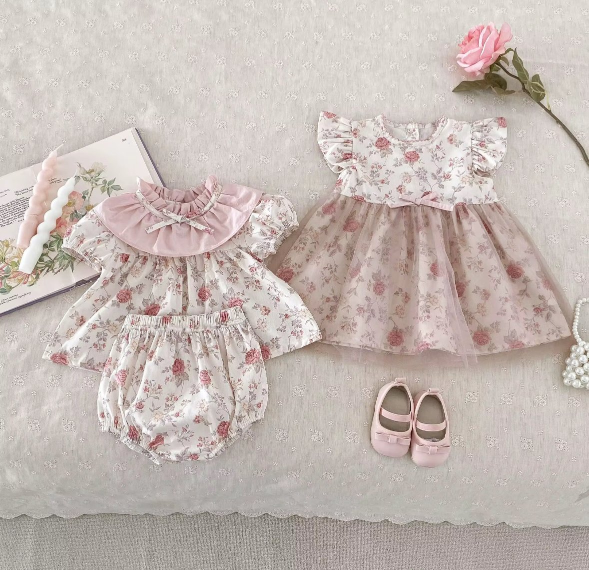 floral girl set